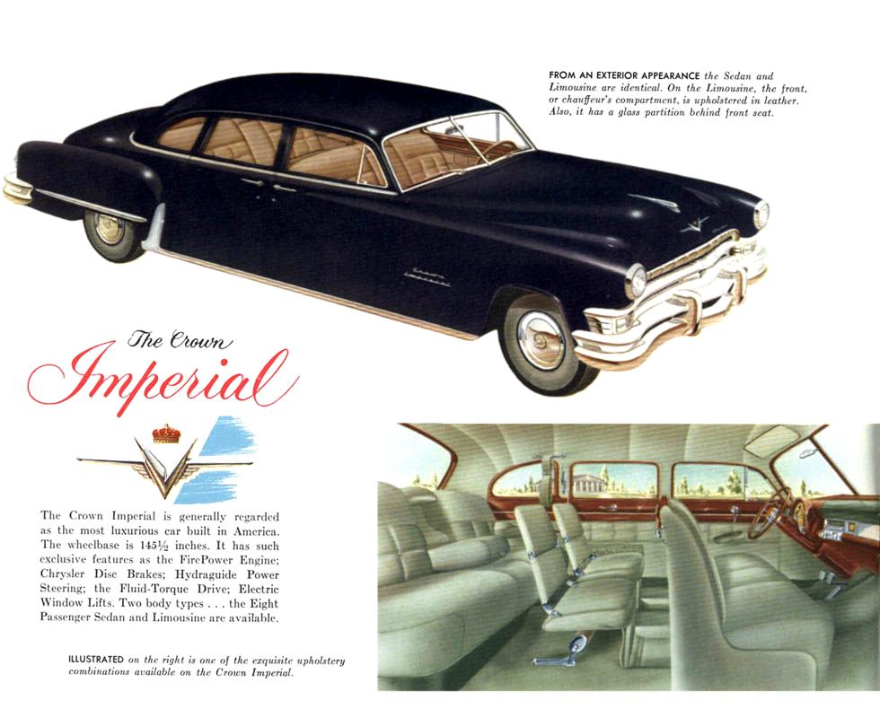 1952 Chrysler Brochure Page 8